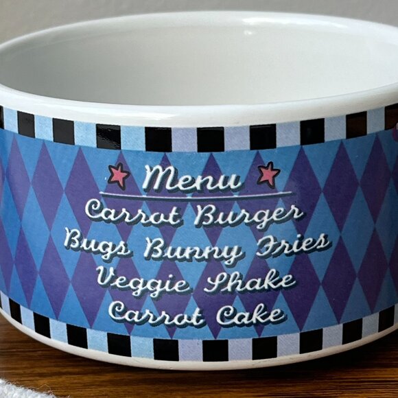 The Bugs Bunny Diner Soup Mug 1998 Warner Bros. - Picture 4 of 10